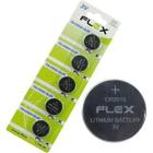 5 Pilhas Baterias Botão 3V CR-2016 Flex
