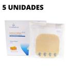 5 Placas Curativo Hidrocoloide Extrafino Esterilizado 10x10cm