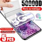 5 Protetores de Tela de Hidrogel para Samsung Galaxy S20, S21, S22, S23, Note 8, 9, 10, 20 e Ultra