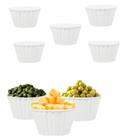 5 Tigelas Ramequim 260 Ml Melamina Premium para Molhos e Finger Food Bestfer