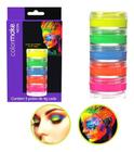 5 Tinta Facial Color Make Neon 4g Maquiagem Rosto Corpo Vega