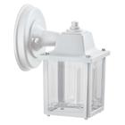 5 Un Luminaria Arandela Externo Colonial Branco Alz19 - Acende A Luz