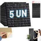 5 UN Papel De Parede 3D Placa Decorativa Revestimento Texturizado Autocolante Luxo