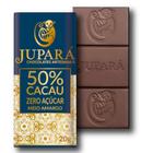 50 Barras De Chocolate 50% Cacau - Zero Açúcar - Meio Amargo