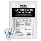50 Eletrodos Para Ecg Adulto Monitoração Cardíaca Medix