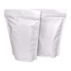 50 Embalagens Sacos Stand Up Pouch Branco Fosco Fecho Zip 14x22 - SANDRA EMBALAGENS