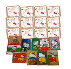 50 figurinhas da Hello Kitty 50th Anniversary aniversário de 50 anos são 10 envelopes - Panini