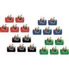 50 Forminhas 4 pétalas p/ doces Ninjago - Envio Imediato