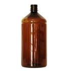 50 Frasco Pet Ambar 1 litro sem tampa
