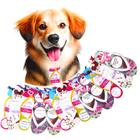 50 Gravatas Chinelo Dia Das Mães Divertido Pet Shop Cão Gato - MIMO SHOW