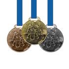 50 Medalhas Handebol Metal 35mm Ouro Prata Bronze