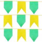50 Metros Bandeiras de Plástico Verde Amarela Copa do Mundo