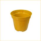 50 Mini Vaso Tamanho 06 Amarelo para Cactos e Suculentas