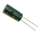 50 pçs capacitor eletrolitico 1500x25v - 1500 uf x 25v - CHONG