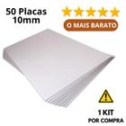 50 Placas De Isopor Anti-chamas Espessura 10mm (1cm) Forro Térmico Acústico