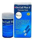 50 Tiras para Medição de Glicose ( 1 TUBETE ) - On Call Plus 2