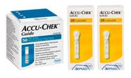 50 Tiras Reagentes Accu Chek Guide + 50 Lancetas Softclix