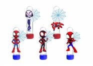 50 tubetes 13cm para doces Spidey