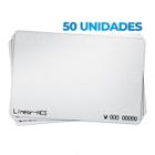 50 Un Cartão Proximidade Rfid 125khz Linear Controle Acesso - LINEAR / NICE