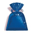 50 Un Saco embalagem metalizado Azul escuro para presentes lojas festa 20x29 cm Cromus