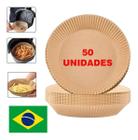 50 Unidades Air Fryer Forro De Papel Antiaderente Especial