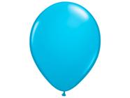 50 Unidades Balão Bexiga Azul Claro Liso Número 9 Polegadas Para Festas Decoração