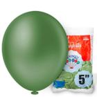 50 Unidades Balão Bexiga Liso Redondo Número 5 Polegadas Pic Pic - Balões Bexigas Várias Cores Para Festas e Comemorações