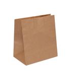 50 Unidades Sacos de papel Kraft para Delivery e Mercado Compras tamanho P 28x19 cm Cromus