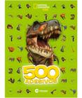 500 adesivos dinossauros national geographic kids - Culturama