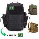 50l Mochila Hero Ultimate Veyron Tatica Militar + Patch Bandeira 