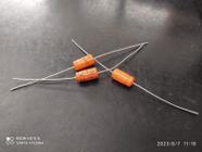 50x Capacitor Eletrolitico 2,2uf/100v Axial 85 6,3x11mm