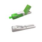 50X Conectores Oneclick Cinza Sc/Apc S/Trava Reutilizavel