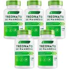 5Un Magnesio Treonato 500Mg 600Cáps Puro Premium (Kit 10 Meses) Ecomev