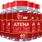 5x Atena Lipo Slim Hf Suplements 60 Caps Cada