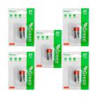 5x Bateria Pilha 3v Cr123a Lithium Photo - Original Green