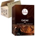 5x Cacau Em Pó Q-Vita Zero Açúcar 200g