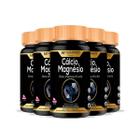 5X Calcio Magnesio Zinco Vitamina D 60Caps Hf Suplementos - HF Suplements