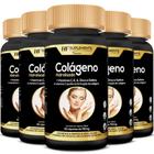 5X Colageno Hidrolisado Gelatina Em Cápsulas Softgel - HF Suplements