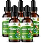 5x Complexo B (B1, B2, B3, B5, B6, B7, B9, B12) 30ml Celliv - Celliv