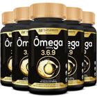 5x OMEGA 3 6 9 60CAPS PEIXE LINHAÇA BORRAGEM HF SUPLEMENTS