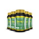 5x Omega 3 Puro Oleo De Peixe 1000mg 120cps Epa 540 Dha 360