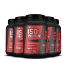 5X Whey Isolado Protein Chocolate 900G Hf Suplementos - HF Suplements