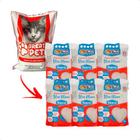 6 Areia Bentonita Esférica Premium Great Pets Para Gatos 4kg