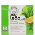 6 Caixas Chá Leão Cidreira C/ Laranja e Limão 10 Un 16g