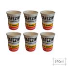 6 Caneca 340ml Cafezim Achocolatado Leite Quente - SAKES