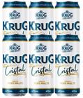 6 Cerveja Krug Cristal Puro Malte American Style Lager 473Ml