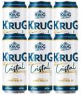 6 Cerveja Krug Cristal Puro Malte American Style Lager 473ml