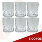 6 Copo Baixo Copacabana p/ Whisky Dose 330ML