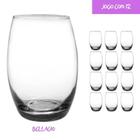 Jogo 4 Copos De Vidro Grosso 384 Ml Circle Ware Grande Drinks