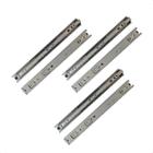 6 Corrediças Telescópicas 30cm Gaveta Trilho Zinca. 3 Pares